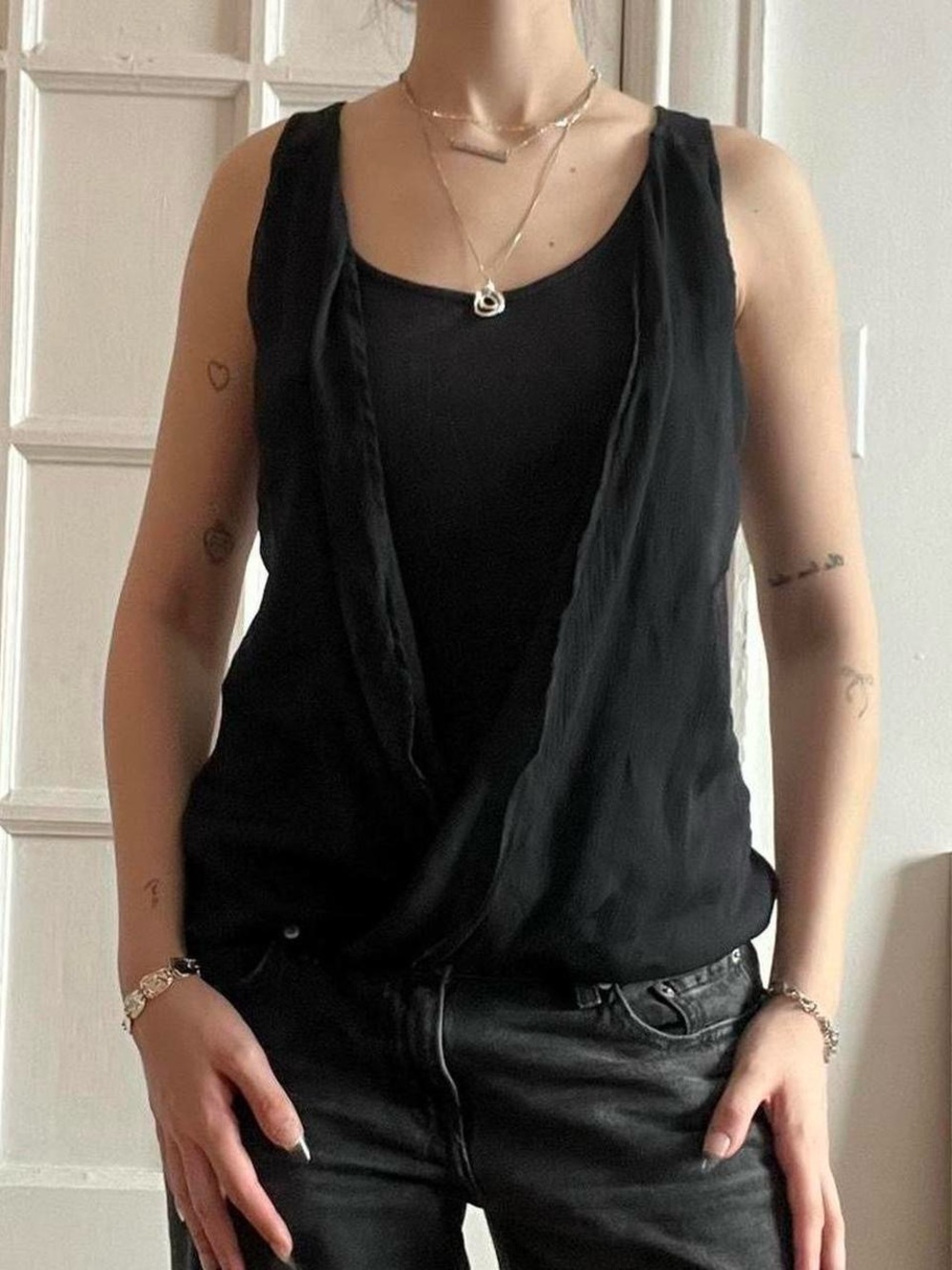 Medium Black Jessica Simpson Tank Top